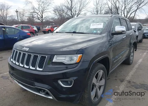 2015 Jeep Grand Cherokee Overland из США, поврежденный, VIN 1C4RJFCG1FC717207